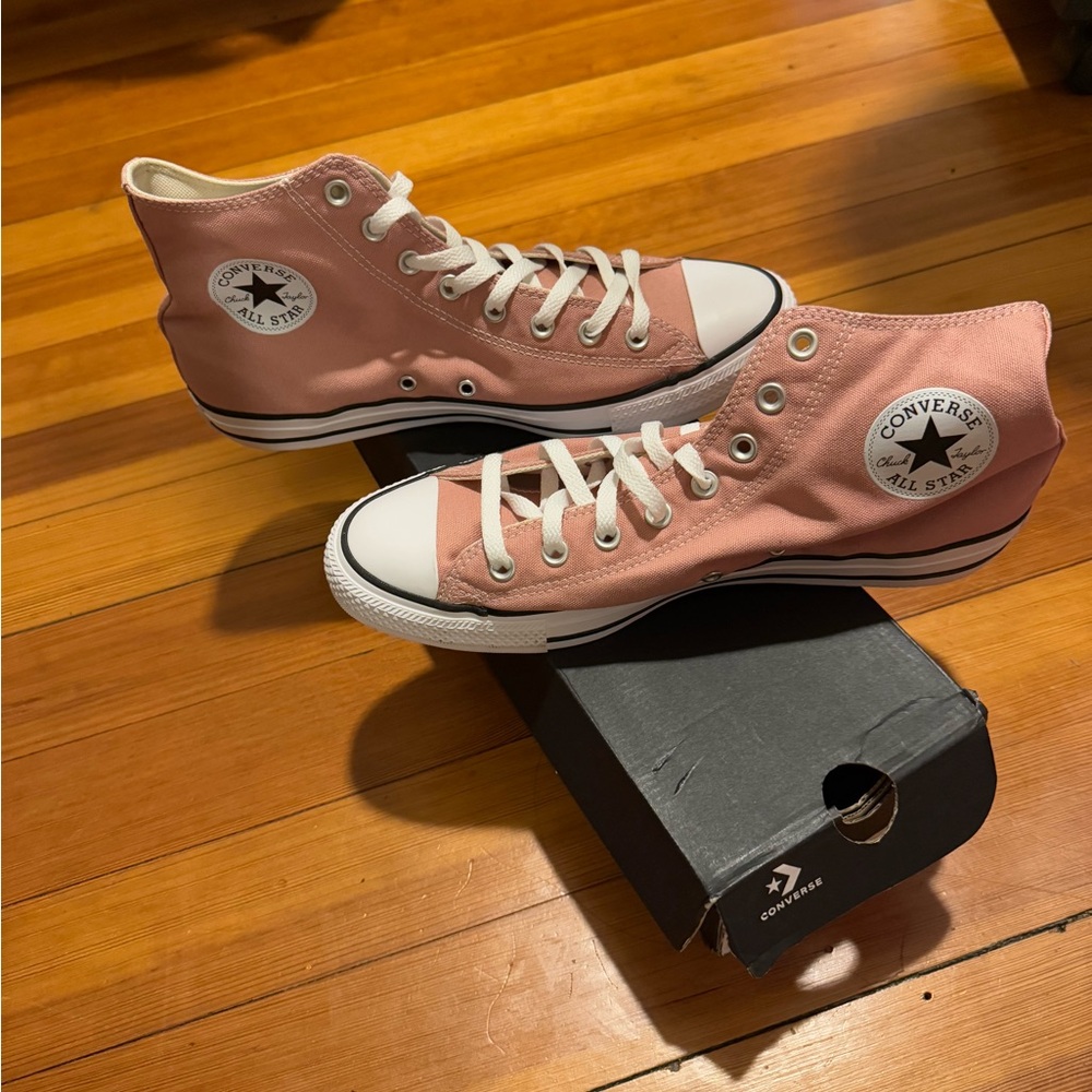 Converse Pink High-Top Sneakers